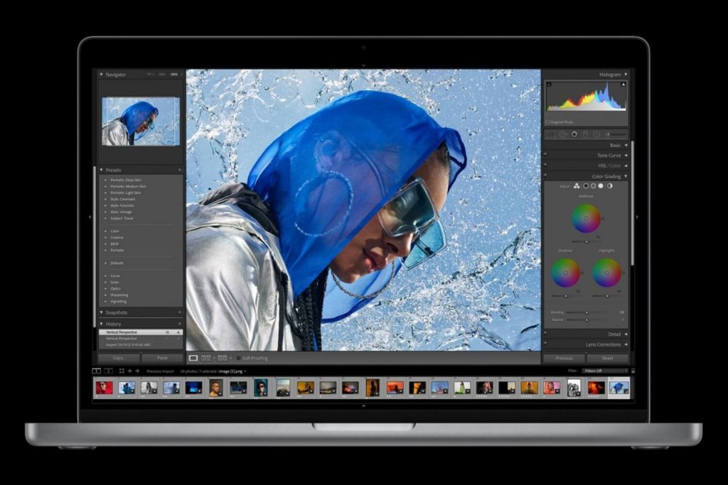 macbook pro 16" laptop for editing